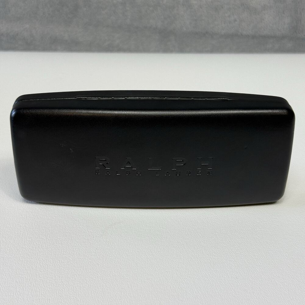 Ralph Lauren Eyeglasses Sunglasses Hard Case Black Logo Protective Glasses Case